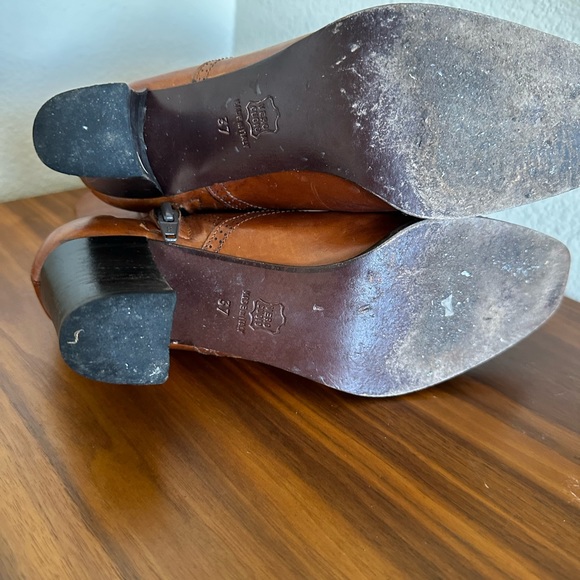 Vintage Italian Victorian Style Oxford Ankle Boots - Picture 6 of 6